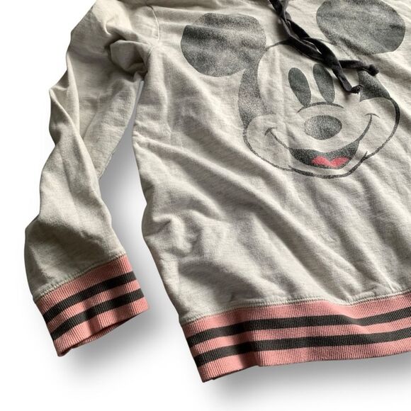 Disney Gray and Pink Mickey Mouse Hoodie - Picture 4 of 6